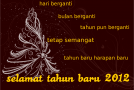 Selamat Tahun Baru 2012