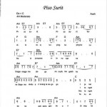 Chord ras Teks Lagu Piso Surit