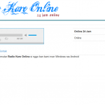Radio Karo Online